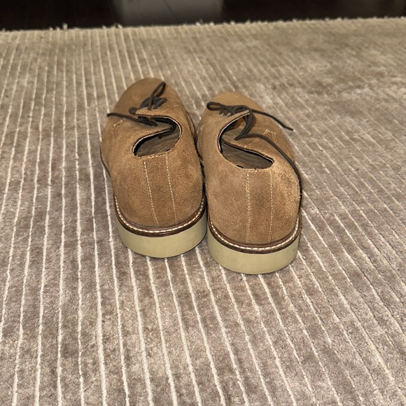 BANANA REPUBLIC DERBY SHOES. LEATHER UPPER.  SIZE 9M - Picture 3 of 6